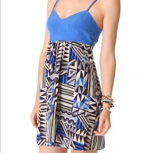 Geometric Sun Dress Viva Vena Vena Cava
